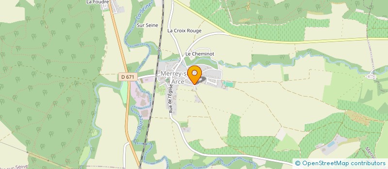 localisation de l'entreprise MADAME EMILIE CHAPLAIN à MERREY-SUR-ARCE