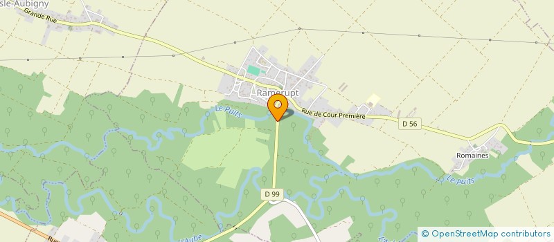 localisation de l'entreprise MADAME EMILIE CHATELET  RAMERUPT