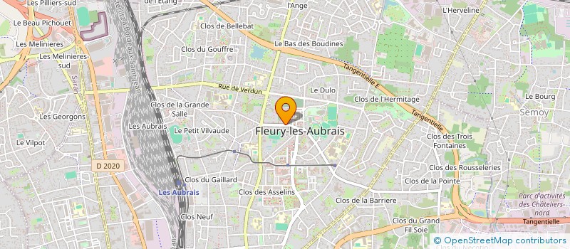 localisation de l'entreprise MADAME EMILIE CHAUFTON à FLEURY-LES-AUBRAIS