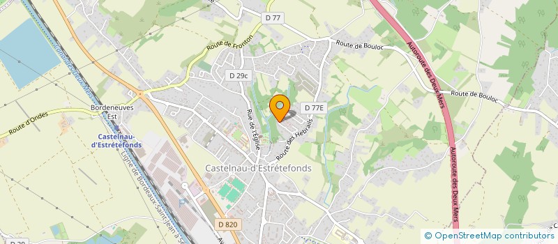 localisation de l'entreprise MADAME EMILIE CHAVEROT  CASTELNAU-D'ESTRETEFONDS