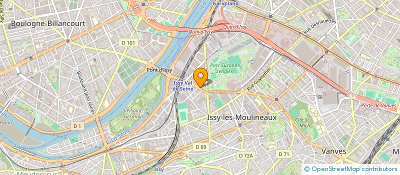 localisation de l'entreprise MADAME EMILIE CHENU à ISSY-LES-MOULINEAUX