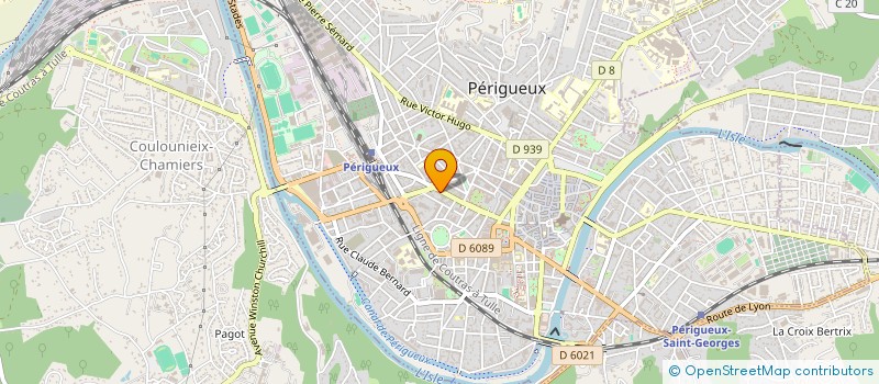 localisation de l'entreprise MADAME EMILIE CHEVALARIAS à PERIGUEUX