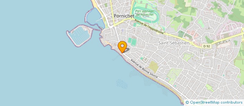 localisation de l'entreprise MADAME EMILIE CHEVALIER  PORNICHET