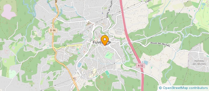 localisation de l'entreprise MADAME EMILIE CHEVALIER  FUVEAU