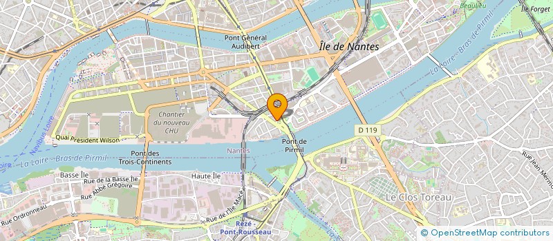 localisation de l'entreprise MADAME EMILIE CHEVRIER à NANTES