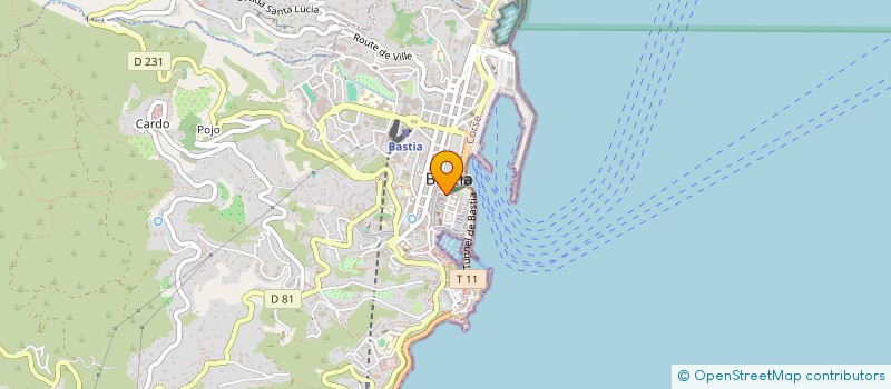 localisation de l'entreprise MADAME EMILIE CHIODI à BASTIA