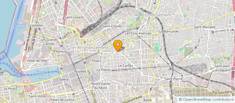 localisation de l'entreprise MADAME EMILIE CHOLLAT à MARSEILLE