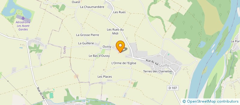 localisation de l'entreprise MADAME EMILIE CHOLLET à GUILLY
