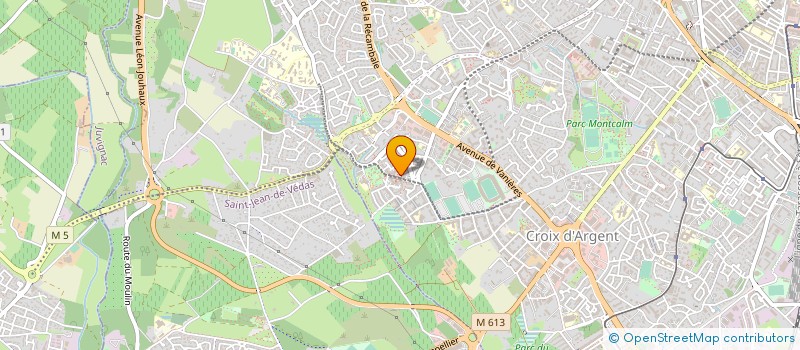 localisation de l'entreprise MADAME EMILIE CHOUADRA  MONTPELLIER