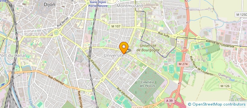 localisation de l'entreprise MADAME EMILIE CHOVEAU à DIJON