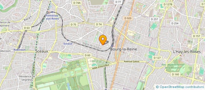 localisation de l'entreprise MADAME EMILIE CHUNG à BOURG-LA-REINE