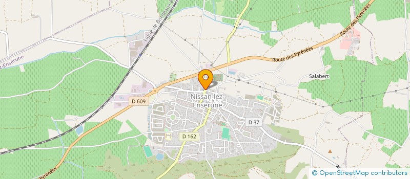 localisation de l'entreprise MADAME EMILIE CLAIN à COLOMBIERS