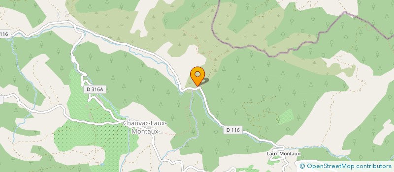 localisation de l'entreprise MADAME EMILIE CLIER  CHAUVAC-LAUX-MONTAUX