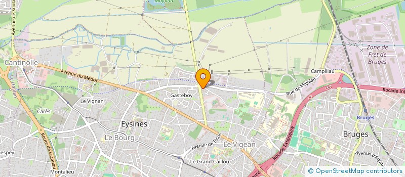 localisation de l'entreprise MADAME EMILIE COCHELIN  EYSINES