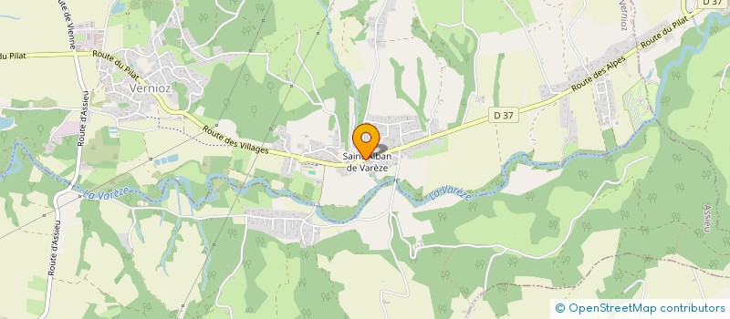 localisation de l'entreprise MADAME EMILIE COLLET  VERNIOZ