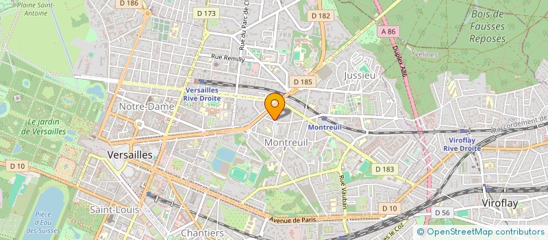 localisation de l'entreprise MADAME EMILIE COLLIN à VERSAILLES