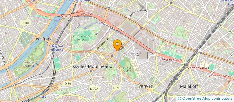 localisation de l'entreprise MADAME EMILIE COLLINS à ISSY-LES-MOULINEAUX