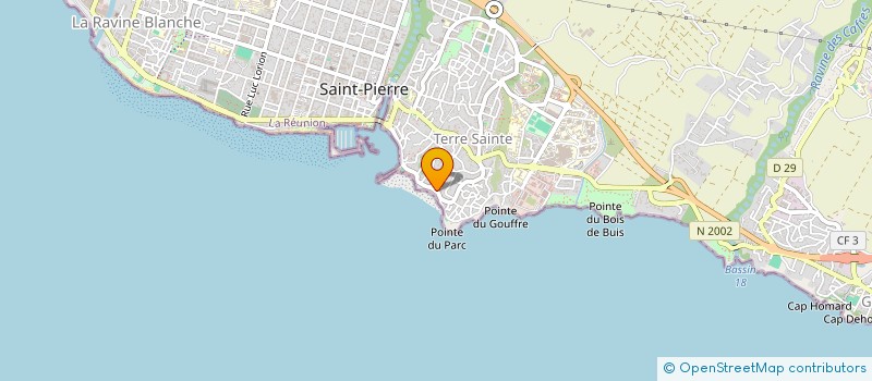 localisation de l'entreprise MADAME EMILIE COLO à SAINT-PIERRE