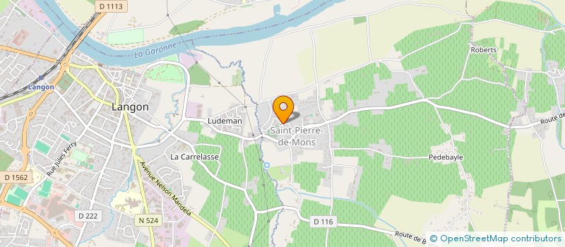 localisation de l'entreprise MADAME EMILIE COMBE  SAINT-PIERRE-DE-MONS