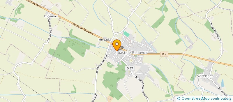 localisation de l'entreprise MADAME EMILIE COMBES  LABASTIDE-BEAUVOIR