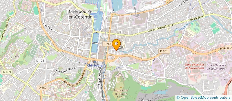 localisation de l'entreprise MADAME EMILIE CORDEAU  CHERBOURG-EN-COTENTIN