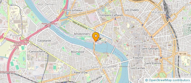 localisation de l'entreprise MADAME EMILIE CORDIER à TOULOUSE