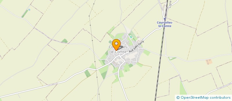 localisation de l'entreprise MADAME EMILIE CORNIL  COURCELLES-LE-COMTE