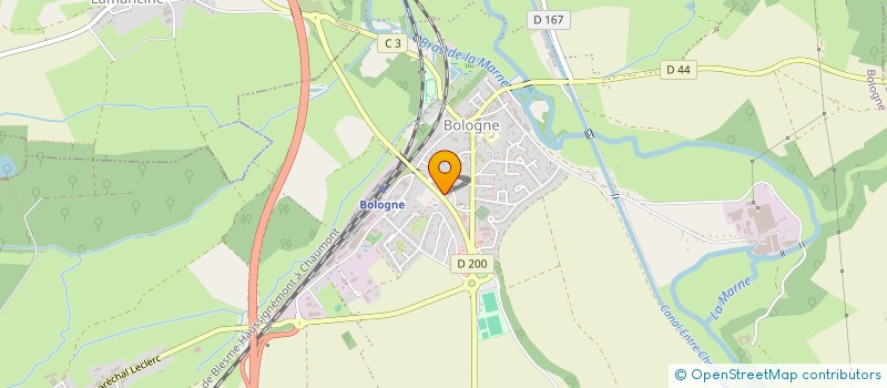 localisation de l'entreprise MADAME EMILIE CORPET à BOLOGNE