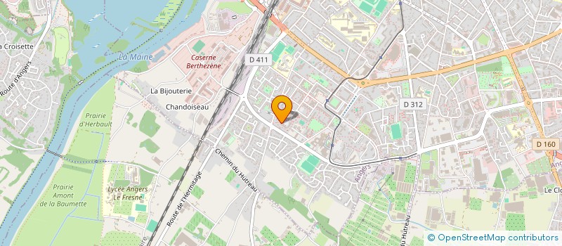 localisation de l'entreprise MADAME EMILIE COTINAT  ANGERS