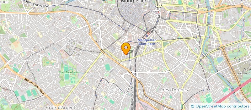 localisation de l'entreprise MADAME EMILIE COULOMBEL à MONTPELLIER