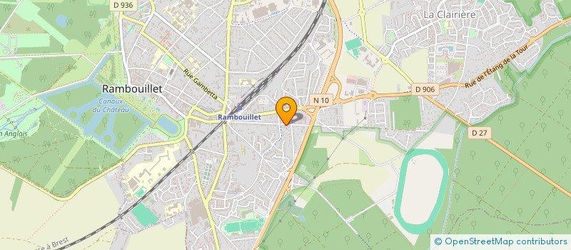 localisation de l'entreprise MADAME EMILIE COULON à RAMBOUILLET