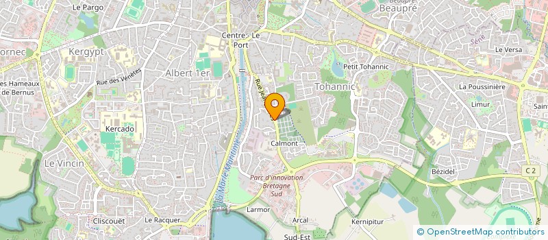 localisation de l'entreprise MADAME EMILIE COURANT à VANNES