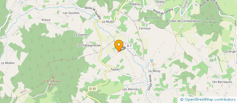 localisation de l'entreprise MADAME EMILIE COURTINE  SAVIGNY