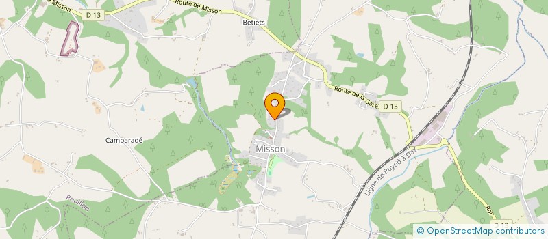 localisation de l'entreprise MADAME EMILIE COUSIN  MISSON