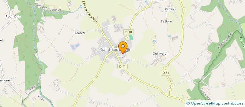 localisation de l'entreprise MADAME EMILIE COZ  SAINT-SAUVEUR