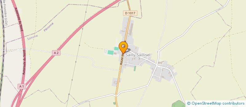 localisation de l'entreprise MADAME EMILIE CRAPOTTE  SAILLY-SAILLISEL