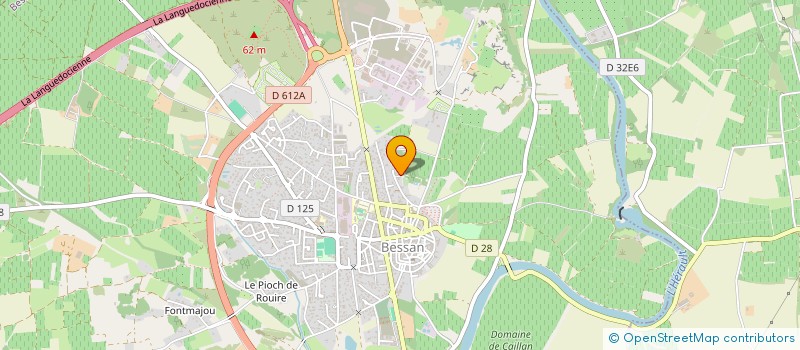 localisation de l'entreprise MADAME EMILIE CRASSET  BESSAN