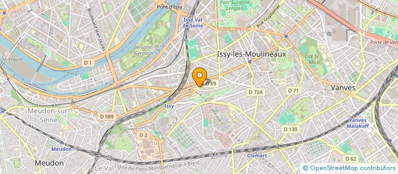 localisation de l'entreprise MADAME EMILIE CREVEAU à ISSY-LES-MOULINEAUX