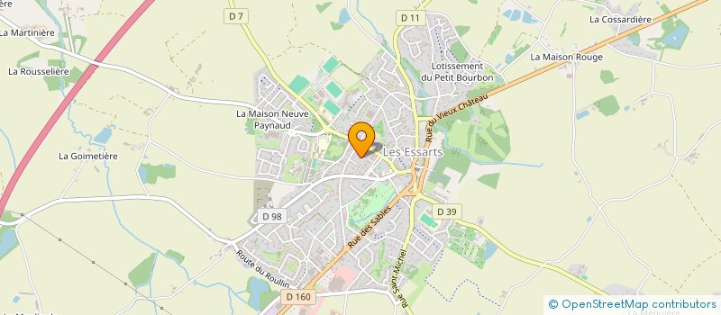localisation de l'entreprise MADAME EMILIE CROS à LA ROCHE-SUR-YON