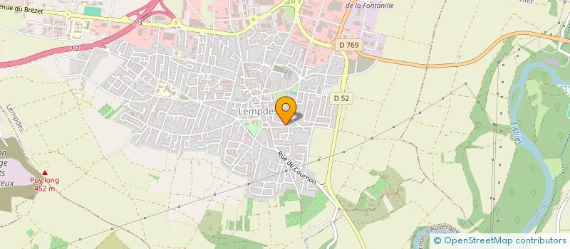 localisation de l'entreprise MADAME EMILIE DA SILVA  LEMPDES