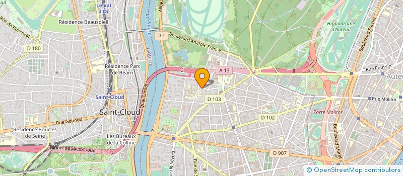 localisation de l'entreprise MADAME EMILIE DABOUSSY à BOULOGNE-BILLANCOURT