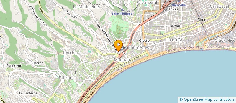 localisation de l'entreprise MADAME EMILIE DAILLER à NICE