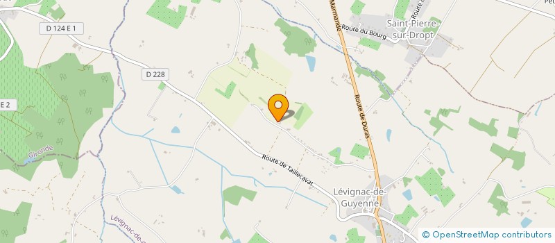 localisation de l'entreprise MADAME EMILIE DALLA LANA  MONTETON