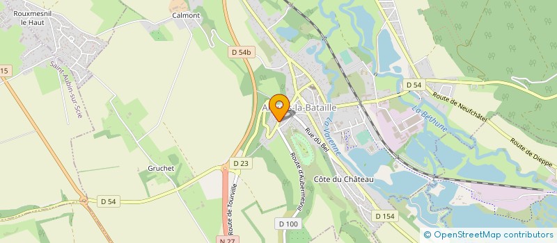 localisation de l'entreprise MADAME EMILIE DAMEUVE  ARQUES-LA-BATAILLE