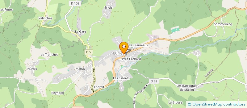 localisation de l'entreprise MADAME EMILIE DANCERT  LURIECQ