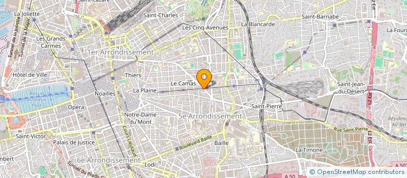 localisation de l'entreprise MADAME EMILIE DANNER  MARSEILLE