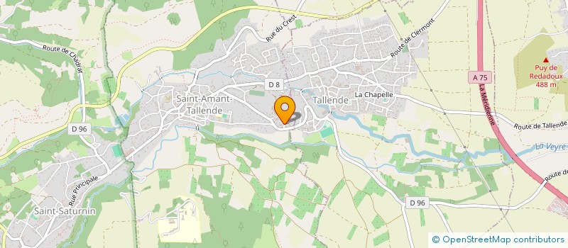 localisation de l'entreprise MADAME EMILIE DARTIGUES  SAINT-SANDOUX