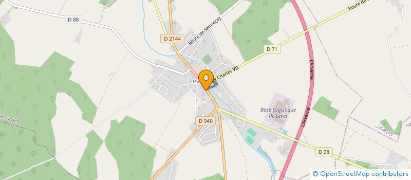 localisation de l'entreprise MADAME EMILIE DE BONNEVAL à LEVET