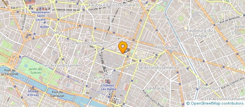 localisation de l'entreprise MADAME EMILIE DE GOISLARD DE MONSABERT  PARIS