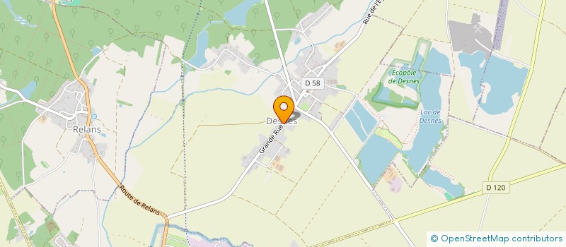 localisation de l'entreprise MADAME EMILIE DE SOUSA E SILVA  RELANS